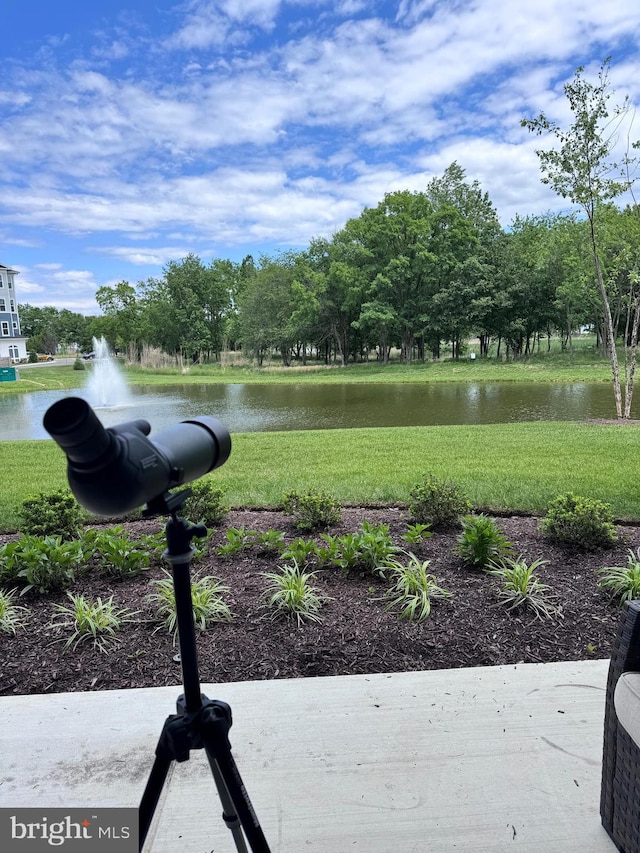 190 Harrier Way Unit 11, Chester, MD 21619 - view of green lawn with a water view