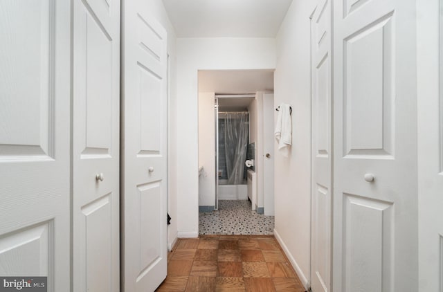 922 24th St NW Unit 313, Washington, DC 20037 - hall featuring baseboards