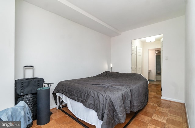 922 24th St NW Unit 313, Washington, DC 20037 - bedroom with baseboards