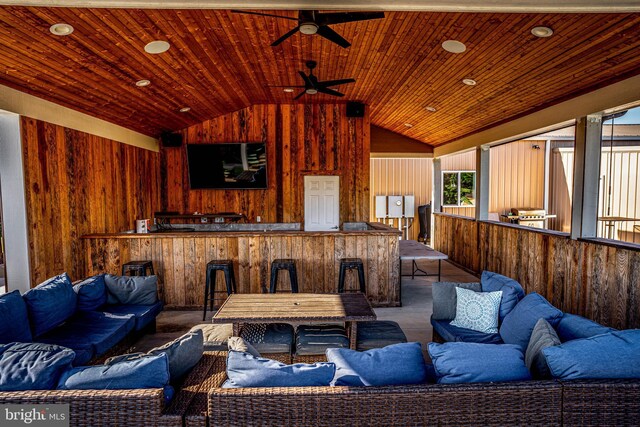 2052 Twenty Two Rd, Pamplin, VA 23958 - view of patio / terrace featuring an outdoor hangout area