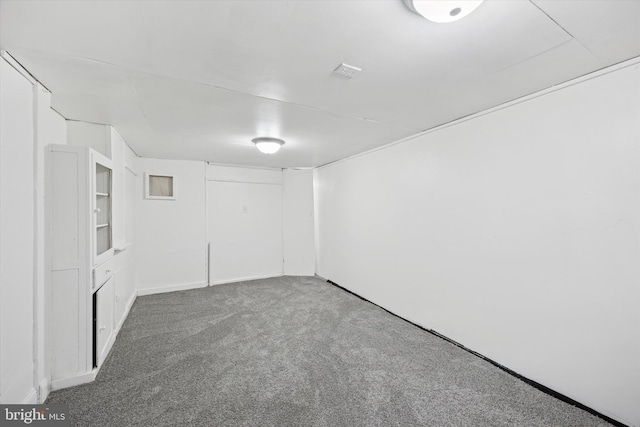 237 Roland Rd, Brookhaven, PA 19015 - finished below grade area with carpet flooring