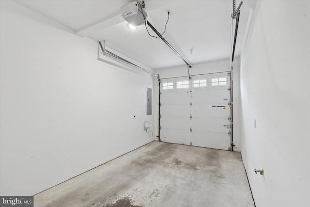 1325 N 17th St Unit A, Philadelphia, PA 19121 - garage featuring electric panel and a garage door opener