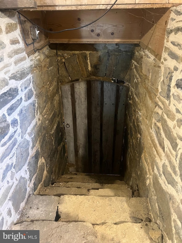 view of staircase