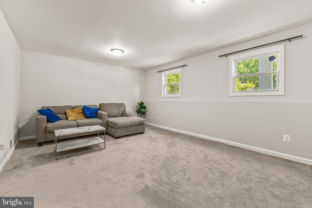 3607 Stonesboro Rd, Fort Washington, MD 20744 - carpeted living area featuring baseboards