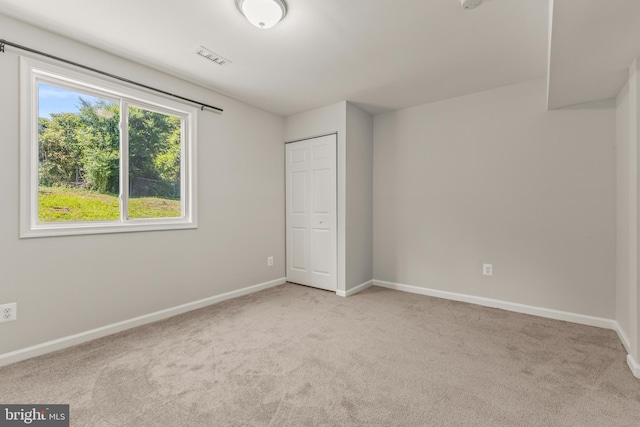 3607 Stonesboro Rd, Fort Washington, MD 20744 - unfurnished bedroom with carpet floors, baseboards, and a closet