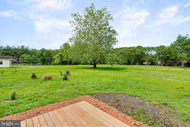 522 Creek Rd, Moorestown, NJ 08057 - view of green lawn with a rural view
