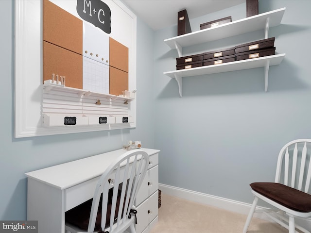 130 Waterfall Ln, Landenberg, PA 19350 - home office with light carpet and baseboards