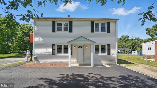 8014 Ritchie Hwy, Pasadena, MD 21122 - view of front of home featuring a chimney