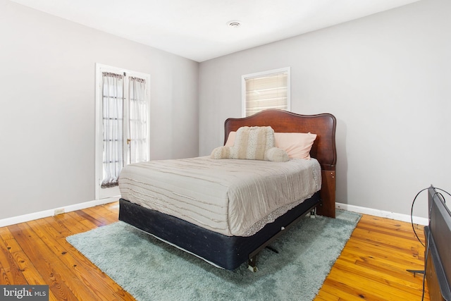 408 Frederick St, Hanover, PA 17331 - bedroom with light wood-type flooring and baseboards
