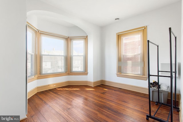 408 Frederick St, Hanover, PA 17331 - unfurnished room featuring hardwood / wood-style flooring and baseboards