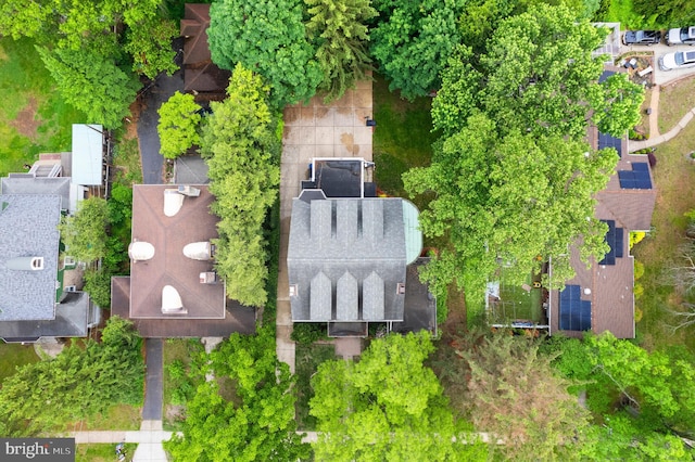 aerial view