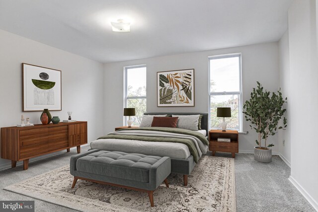 110 W Hamburg St, Baltimore, MD 21230 - bedroom with carpet floors and baseboards