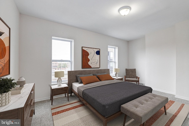 110 W Hamburg St, Baltimore, MD 21230 - bedroom featuring light colored carpet and baseboards