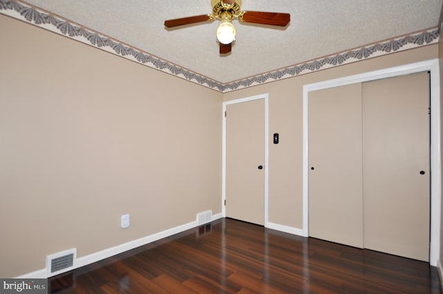 8922 Brous Ave, Philadelphia, PA 19152 - unfurnished bedroom with wood finished floors, baseboards, a closet, and ceiling fan