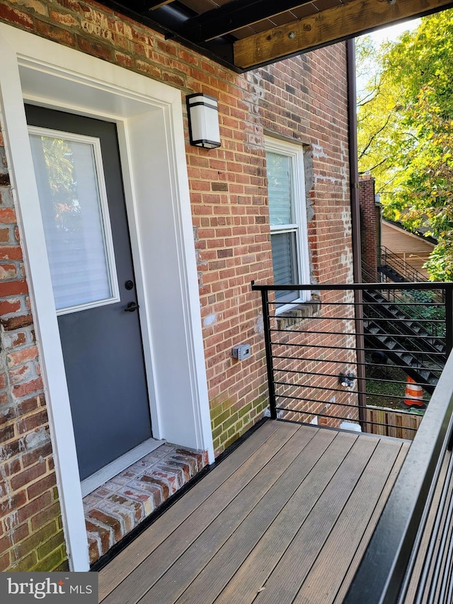 view of deck