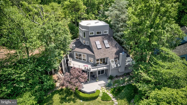 2200 Spinnaker Ct, Reston, VA 20191 - view of subject property featuring a forest