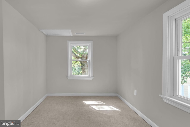 21 Mattingly Ave, Indian Head, MD 20640 - unfurnished room featuring plenty of natural light, carpet flooring, and baseboards