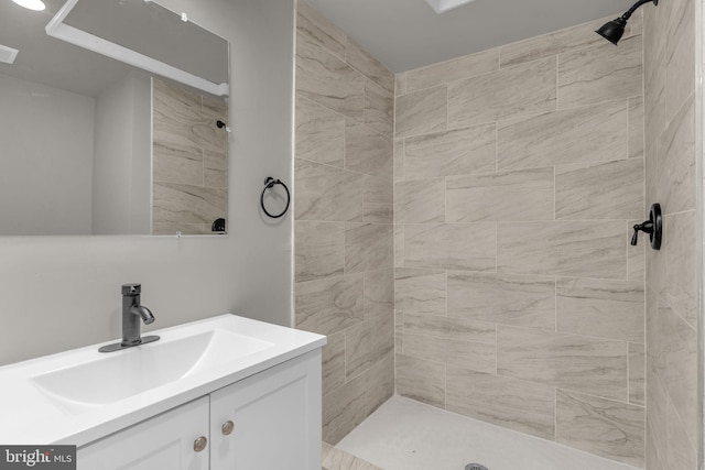 21 Mattingly Ave, Indian Head, MD 20640 - bathroom with tiled shower and vanity