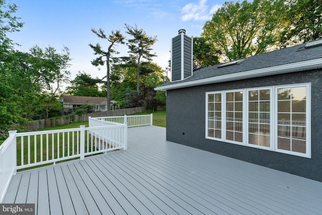 616 Webb Rd, Elkins Park, PA 19027 - view of wooden deck
