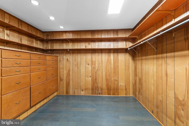 616 Webb Rd, Elkins Park, PA 19027 - walk in closet with dark wood-style flooring