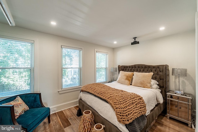 1919 Bennett Pl NE, Washington, DC 20002 - bedroom featuring wood finished floors, baseboards, and recessed lighting
