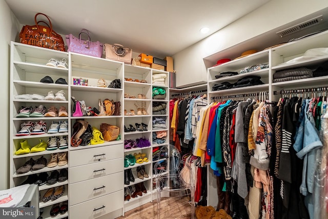 1919 Bennett Pl NE, Washington, DC 20002 - walk in closet with wood finished floors