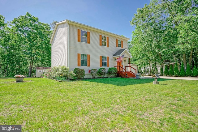 33 Laurel Rd, Millville, NJ 08332 - colonial-style house featuring a front lawn