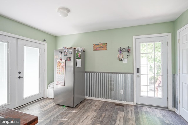 33 Laurel Rd, Millville, NJ 08332 - doorway to outside with wood finished floors