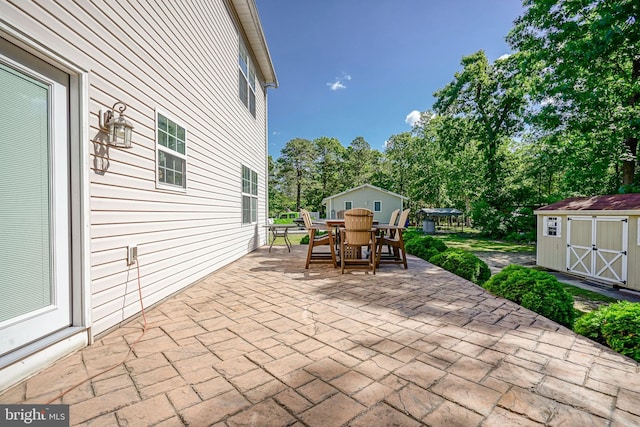 33 Laurel Rd, Millville, NJ 08332 - view of patio featuring outdoor dining space and view of scattered trees