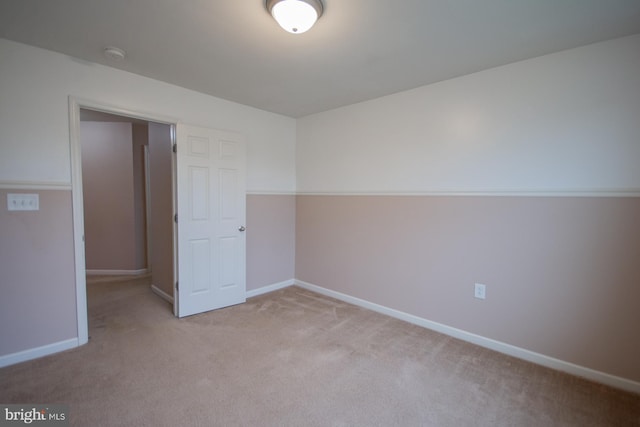 173 Tuscany Trl, Hedgesville, WV 25427 - spare room with baseboards, light colored carpet, and a smoke detector