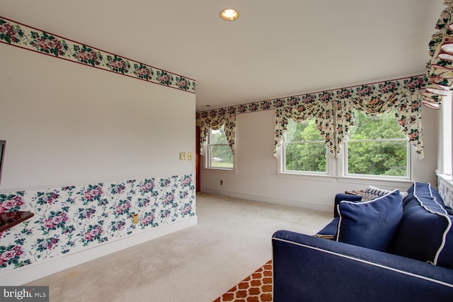 46369 Hattons Rest Ln, Lexington Park, MD 20653 - sitting room with carpet and baseboards