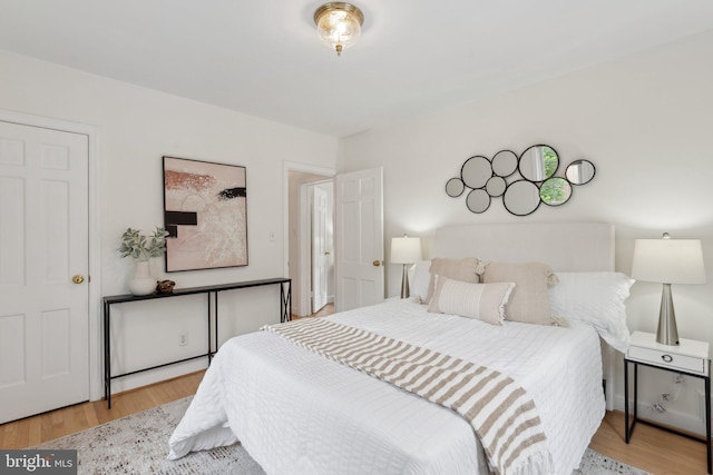 1725 Oakcrest Dr, Alexandria, VA 22302 - bedroom with wood finished floors