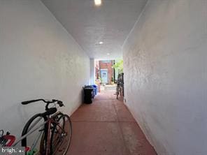 view of hall