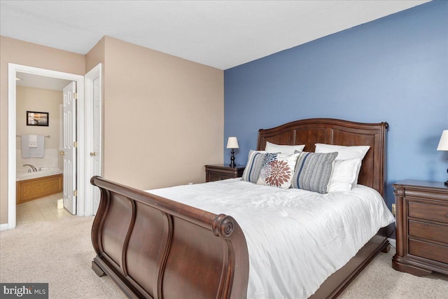 192 Antietam Dr, Waynesboro, PA 17268 - bedroom featuring light colored carpet and ensuite bathroom