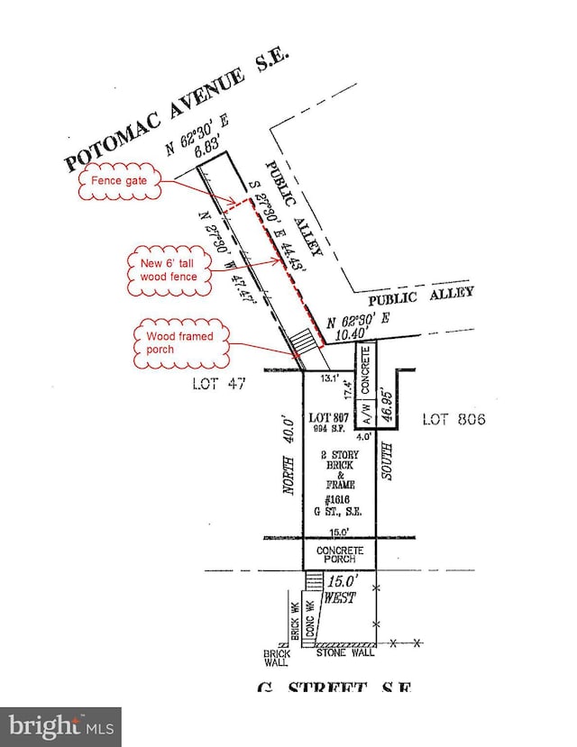 survey map / technical document
