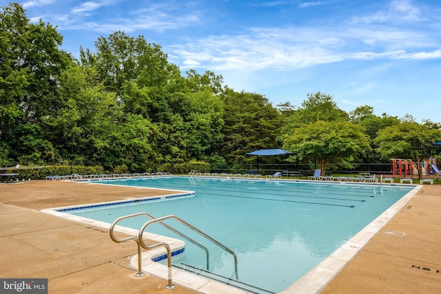21850 Goldstone Ter, Sterling, VA 20164 - community pool with a patio