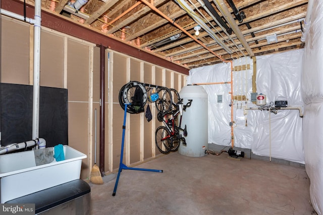 3471 Bullfrog Rd, Taneytown, MD 21787 - view of unfinished basement