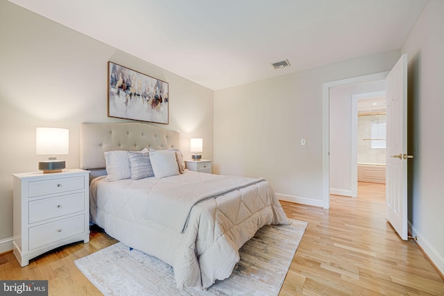 3404 Rustic Way Ln, Falls Church, VA 22044 - bedroom featuring light wood-style floors and baseboards