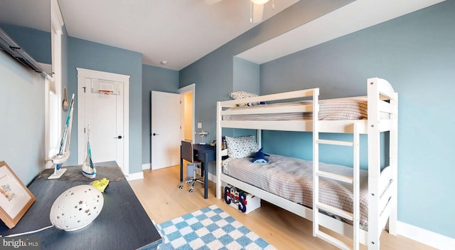 625 Bay Ave, Ocean City, NJ 08226 - bedroom with wood finished floors and baseboards