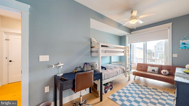 625 Bay Ave, Ocean City, NJ 08226 - bedroom featuring wood finished floors