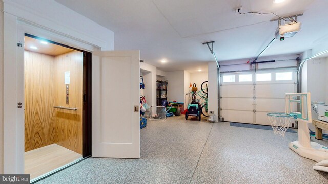 625 Bay Ave, Ocean City, NJ 08226 - garage with a garage door opener