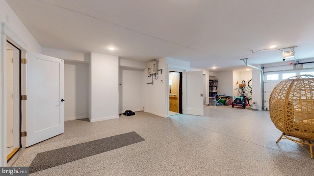 625 Bay Ave, Ocean City, NJ 08226 - below grade area with recessed lighting and baseboards