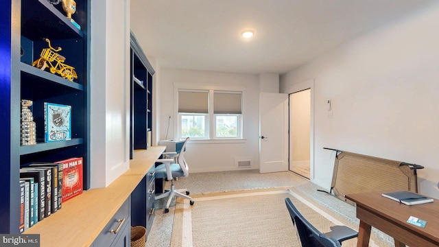 625 Bay Ave, Ocean City, NJ 08226 - view of carpeted home office