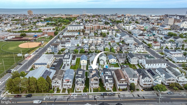 625 Bay Ave, Ocean City, NJ 08226 - aerial view of property and surrounding area featuring nearby suburban area