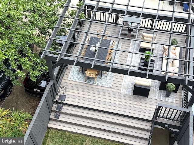 3828 T St NW, Washington, DC 20007 - view of deck