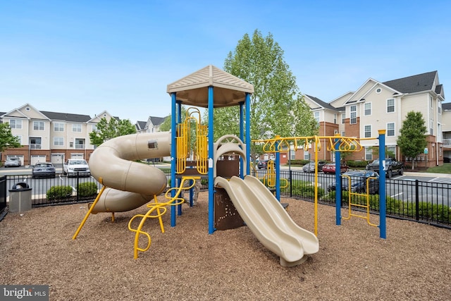 43008 Paris Gap Sq, Ashburn, VA 20148 - community jungle gym with fence and a residential view