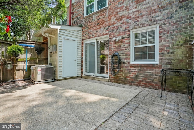 865 Azalea Dr Unit 26-865, Rockville, MD 20850 - view of patio with central AC