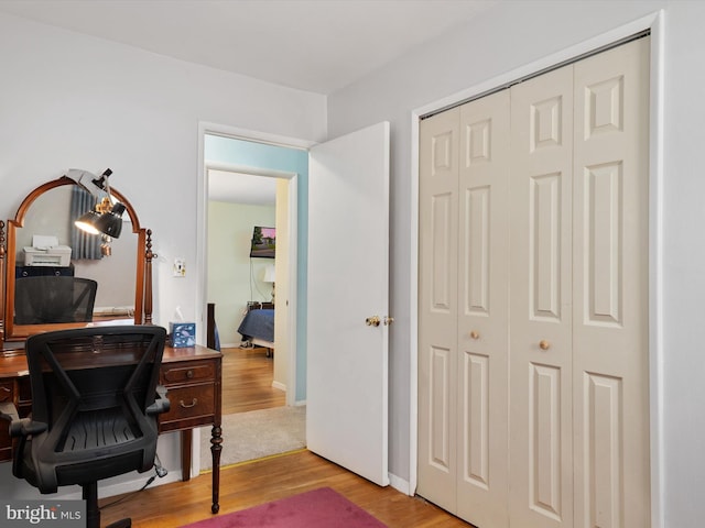 3357 Old Line Ave, Laurel, MD 20724 - home office with wood finished floors