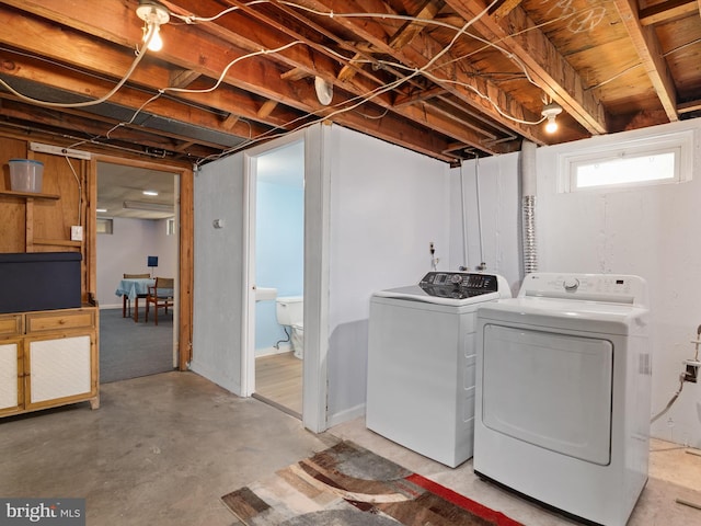 3357 Old Line Ave, Laurel, MD 20724 - laundry room with washer and clothes dryer