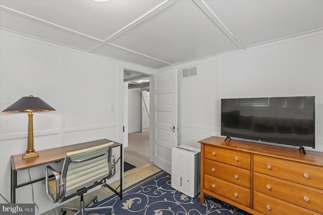 118 Parkwood St, Bethany Beach, DE 19930 - office space with a decorative wall